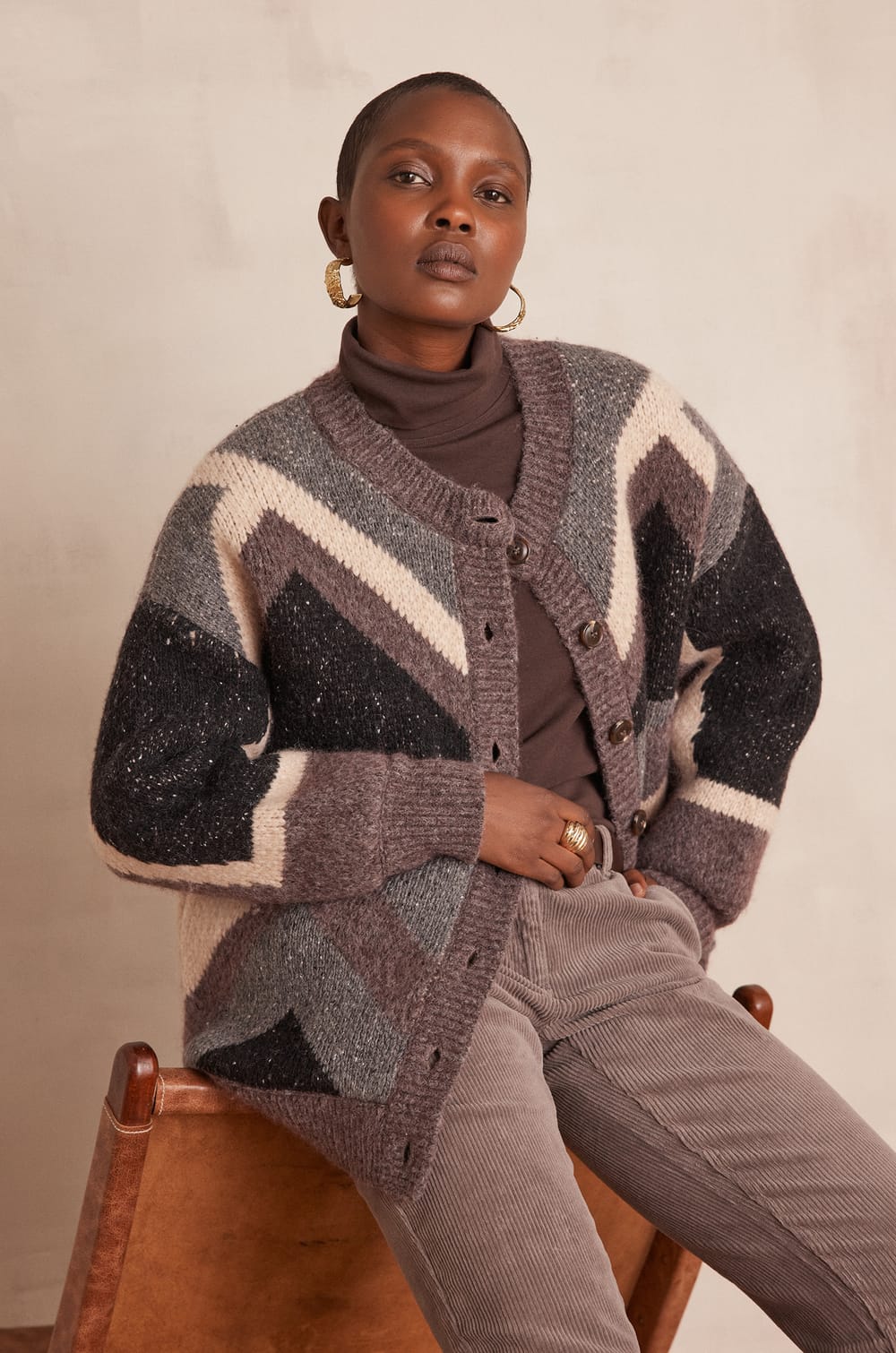 FERGUIE cotton T-shirt;${refinementColor}