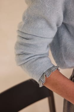 PAOLO mohair and wool cardigan;${refinementColor}