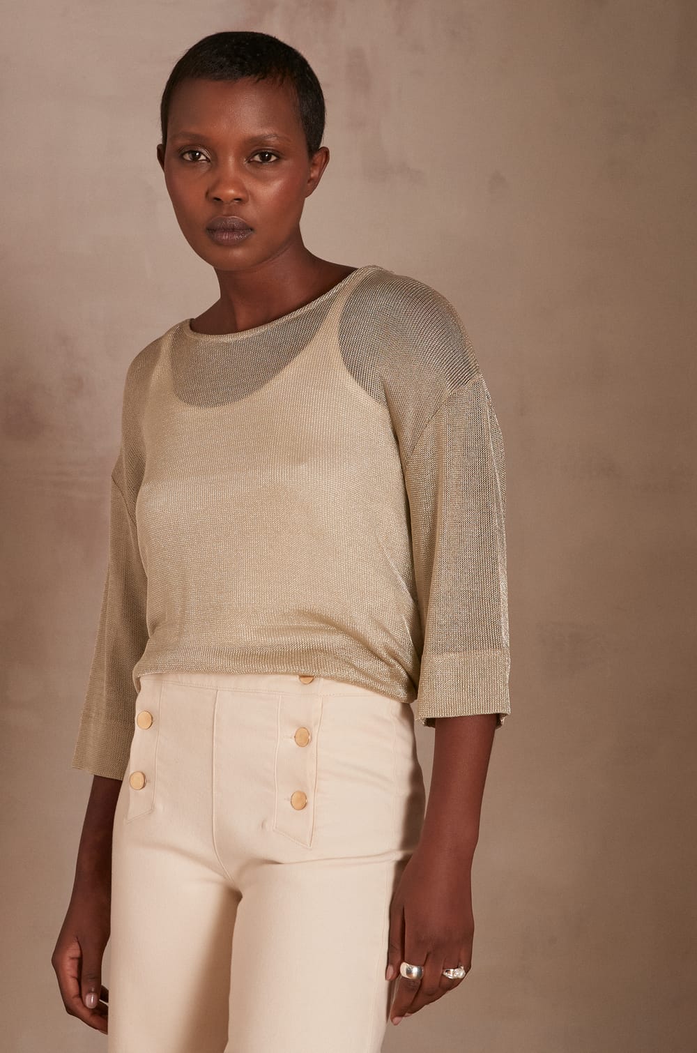 T-shirt en transparence TRACY;${refinementColor}