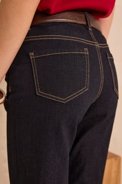 Cropped jeans with turn-ups DELIA;${refinementColor}
