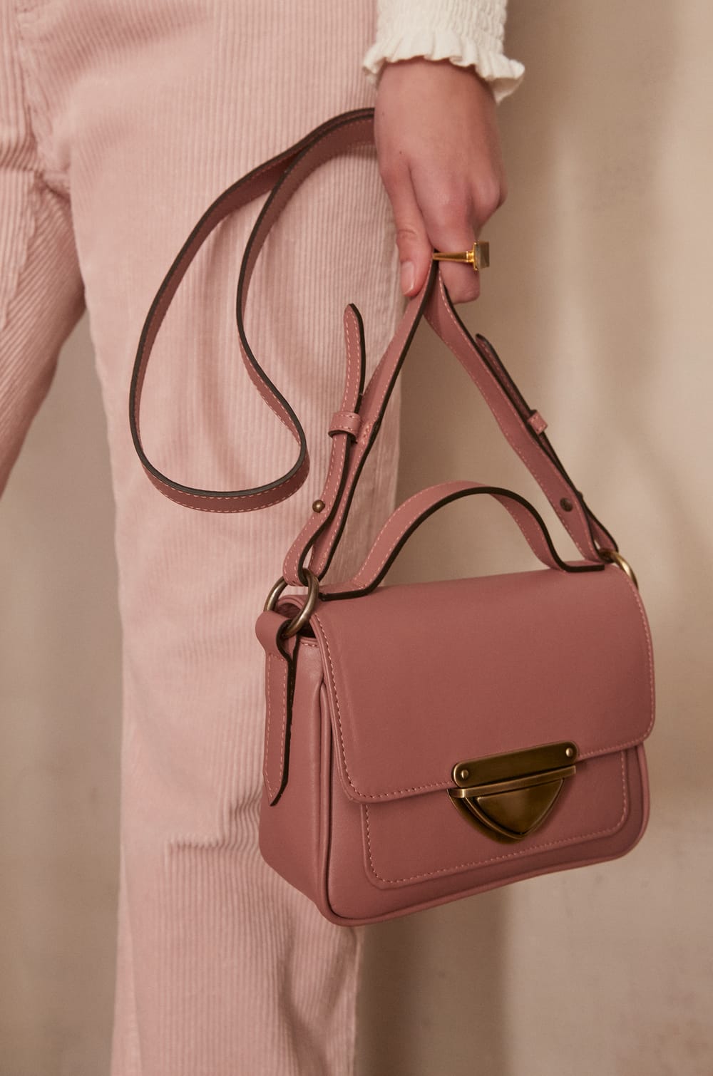 Sac en cuir GASTON mini;${refinementColor}