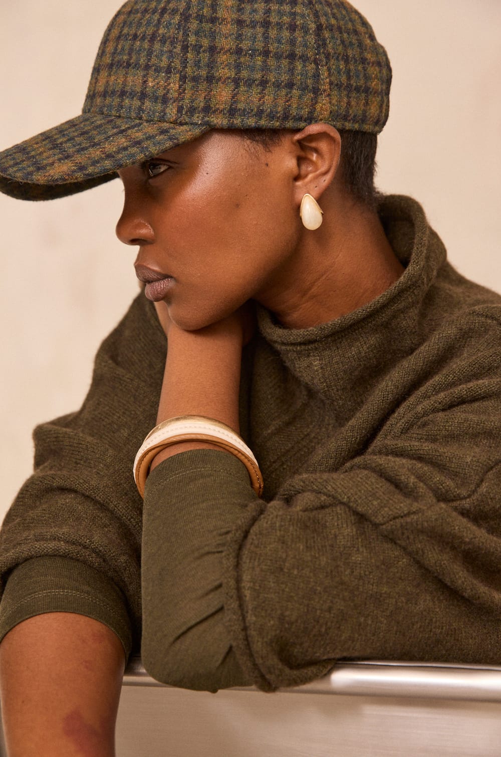 Casquette imprim&eacute; &eacute;cossais GASTON;${refinementColor}
