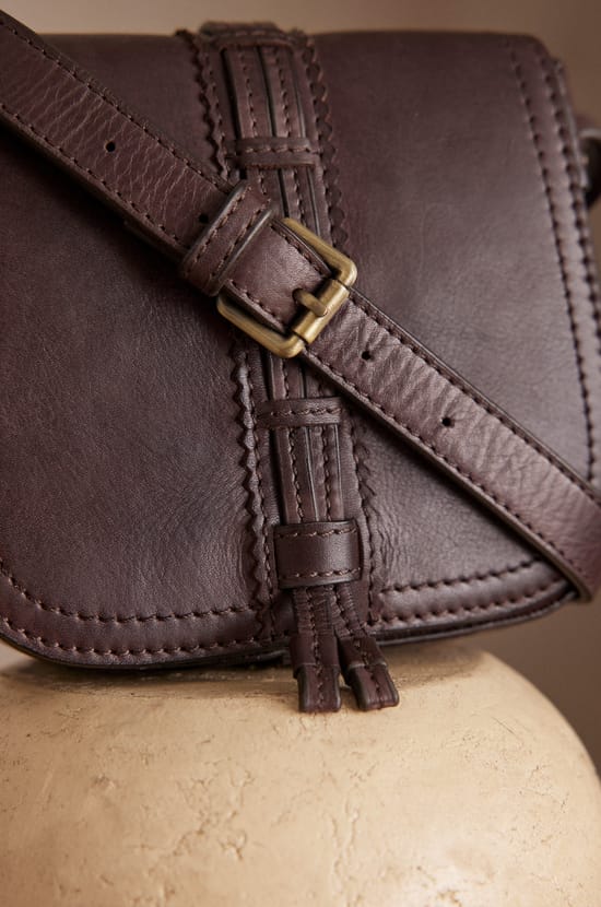 LUCIEN MINI leather bag;${refinementColor}