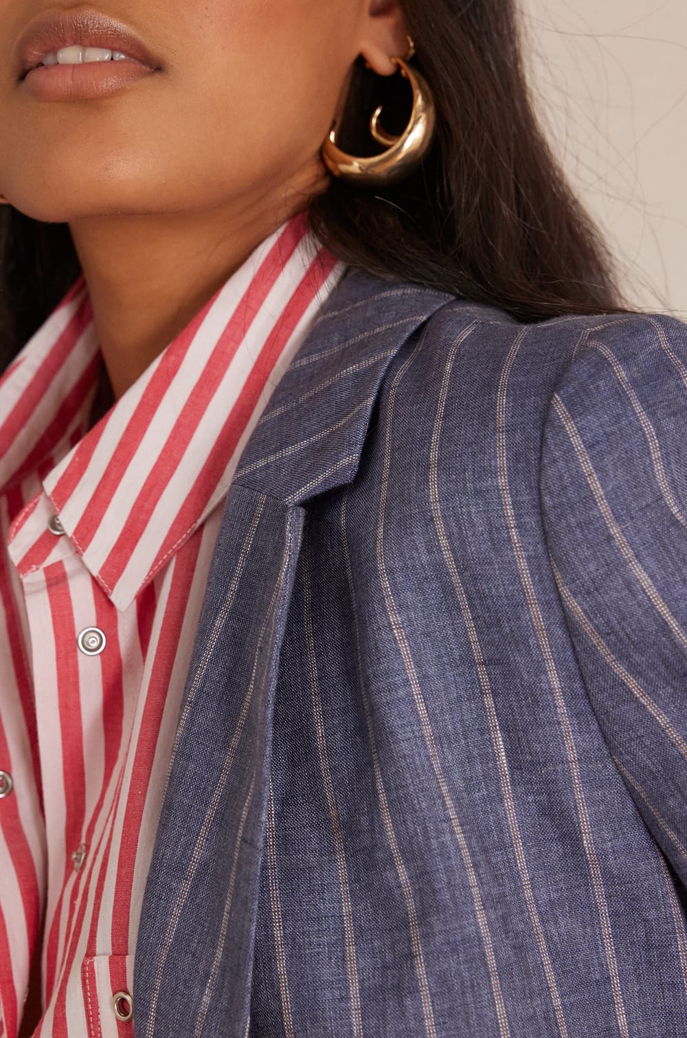 NELIA linen jacket;${refinementColor}