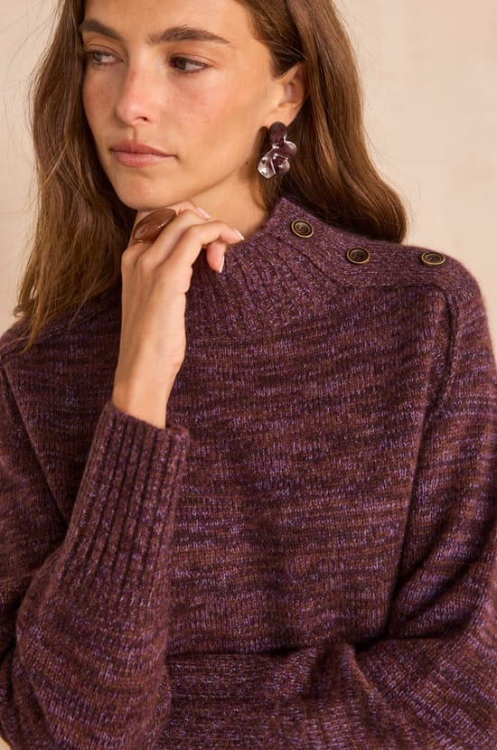 Long-sleeved cashmere sweater 4-ply BRADLEY;${refinementColor}