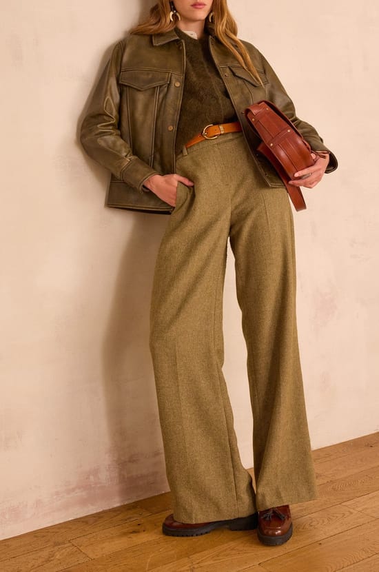 Pantalon droit MAXENCE;${refinementColor}