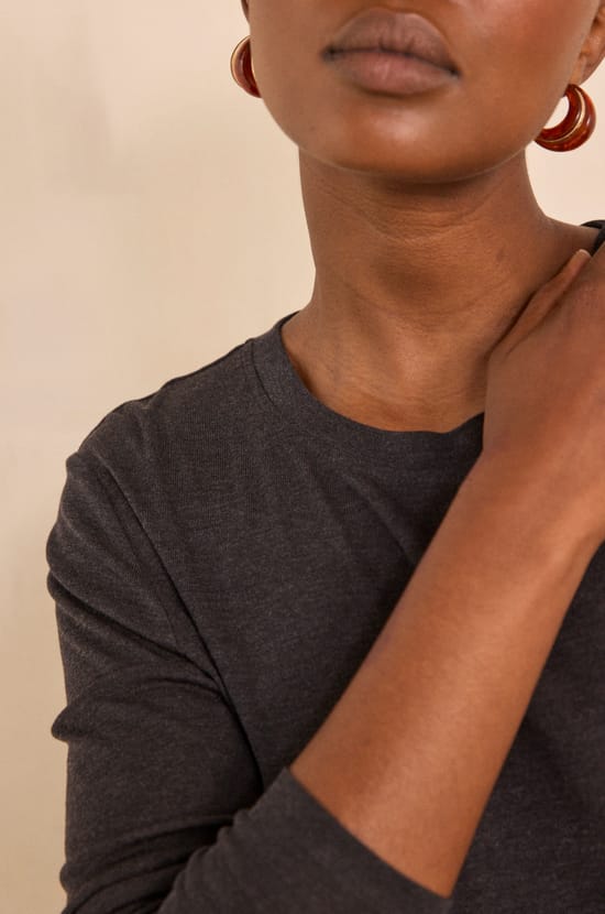 TOPAZE long sleeve turtleneck T-shirt;${refinementColor}