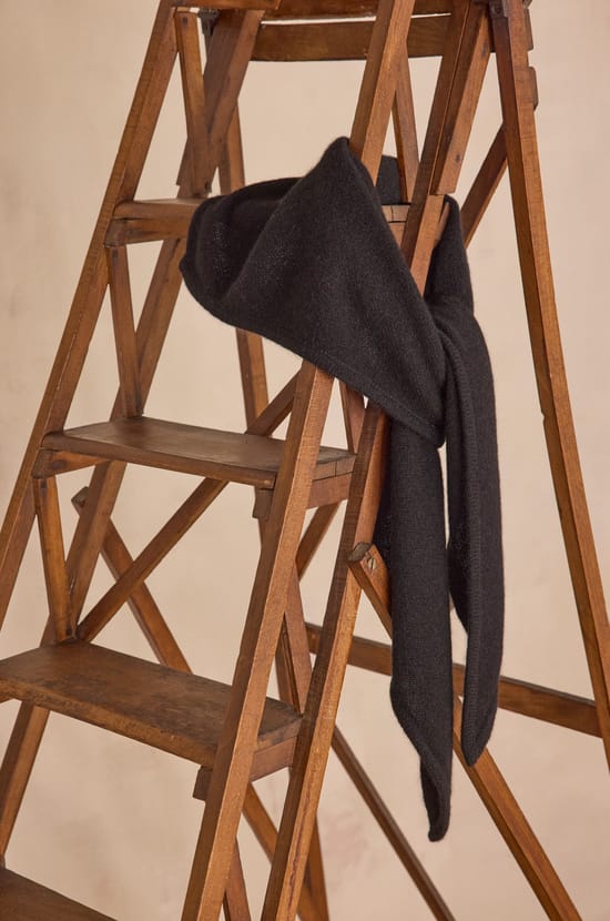 Driehoekige sjaal in 100% kasjmier 2-draads THOMAS;${refinementColor}