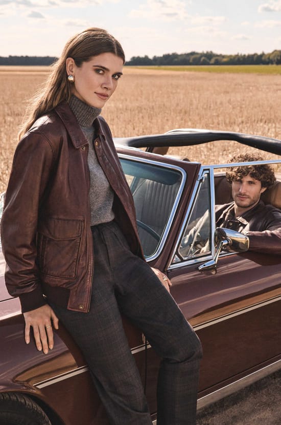 Unisex jacket in 100% leather SEDUCTEUR;${refinementColor}