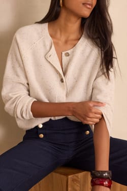 Cardigan BILLY BIS en 100% cachemire;${refinementColor}