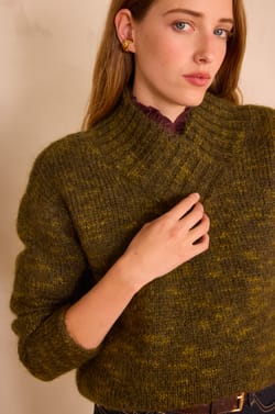 Pull BRONSON en mohair et laine;${refinementColor}