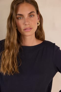 TANGUY organic cotton T-shirt;${refinementColor}