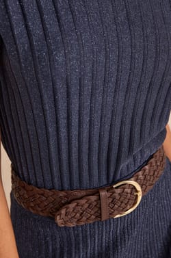 PERLA short sleeve sweater;${refinementColor}