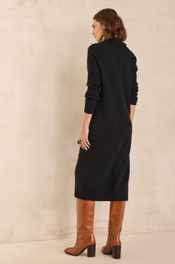 Wool and yak jumper dress BELLA;${refinementColor}