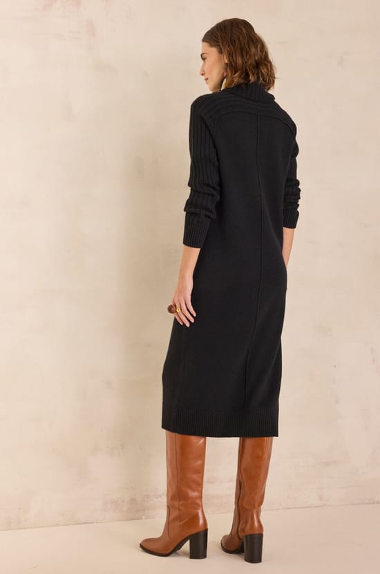 Wool and yak jumper dress BELLA;${refinementColor}