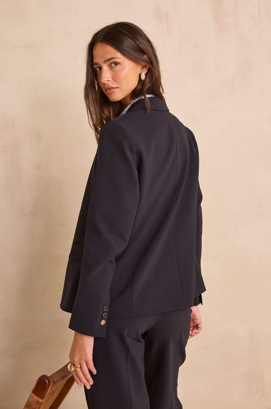 SIMONE long sleeve jacket;${refinementColor}