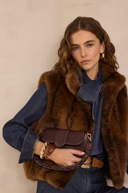 100% leather bag MARCEL MINI;${refinementColor}