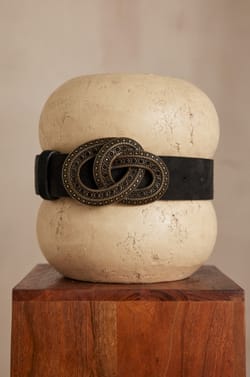 Ceinture NOMADE en cuir;${refinementColor}
