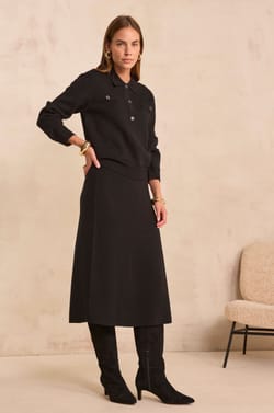 Dancing wool skirt VIRGINIE;${refinementColor}