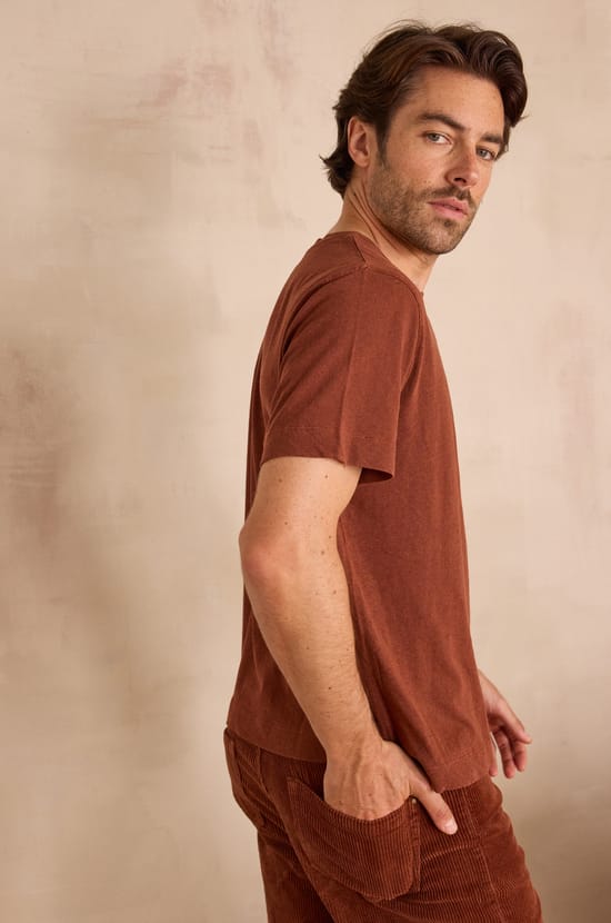 Unisex round neck t-shirt MARCEL(LE) in cotton;${refinementColor}