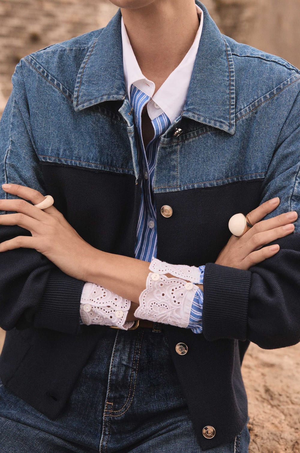 PENNY bi-color Jacket;${refinementColor}