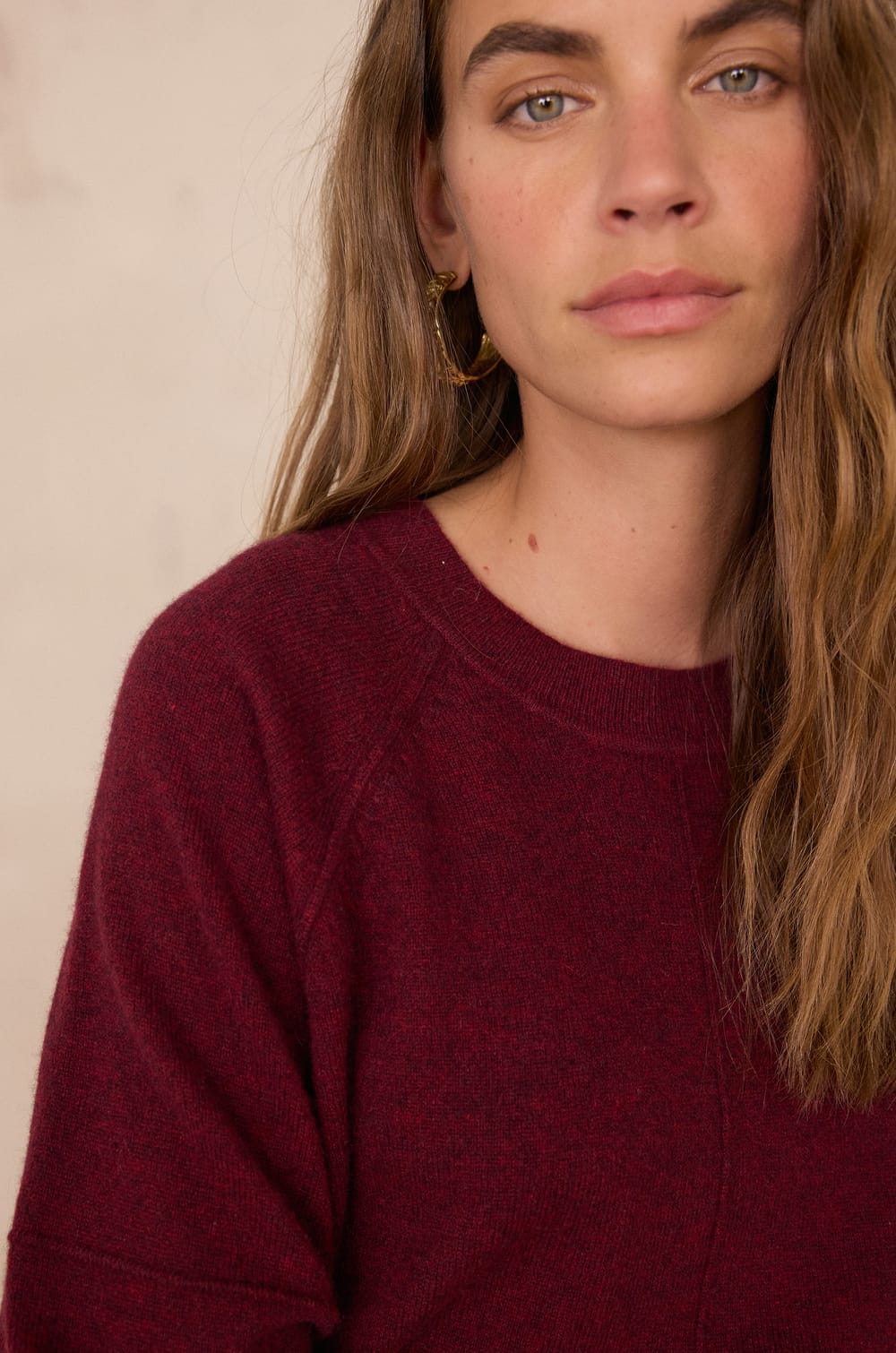 ARY jumper in 100% recycled cashmere;${refinementColor}