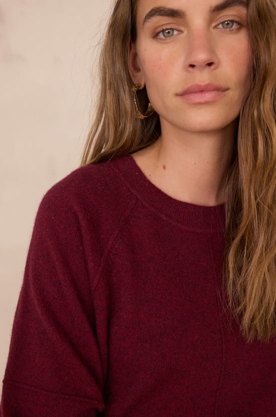 ARY jumper in 100% recycled cashmere;${refinementColor}