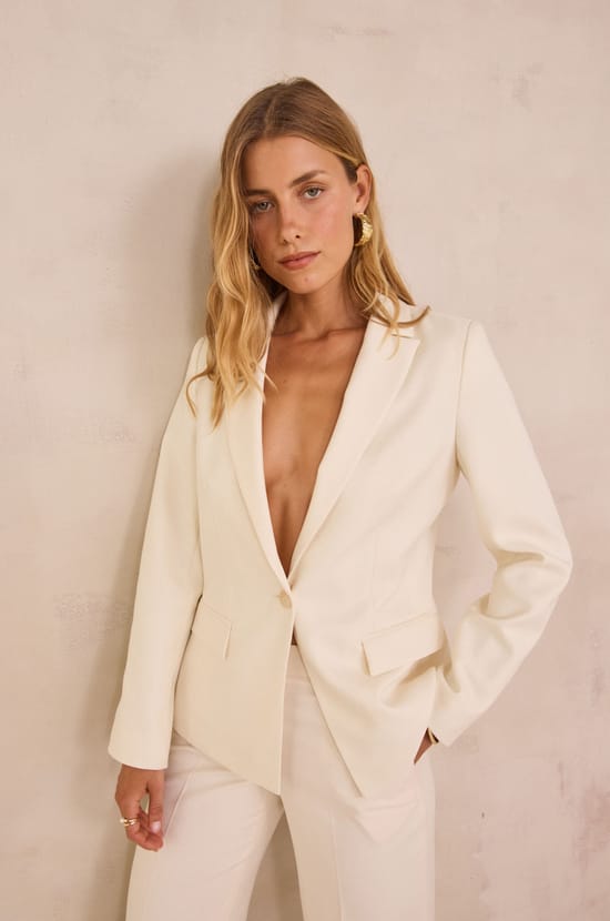 SIMONE B suit jacket;${refinementColor}