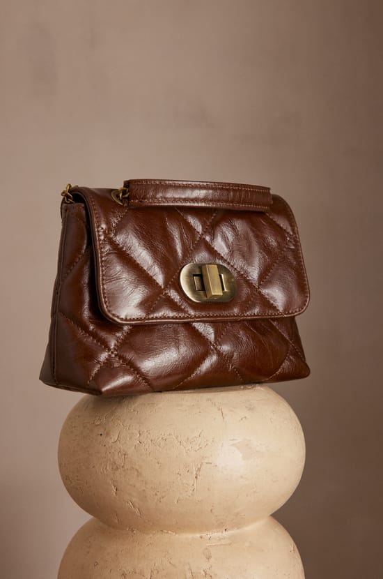 GABY MINI leather bag;${refinementColor}