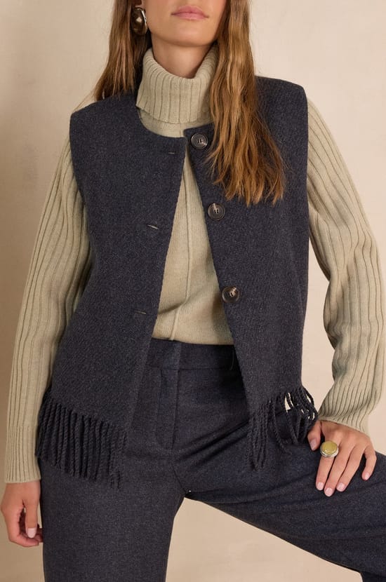 Gilet sans manches en laine PAIGE;${refinementColor}
