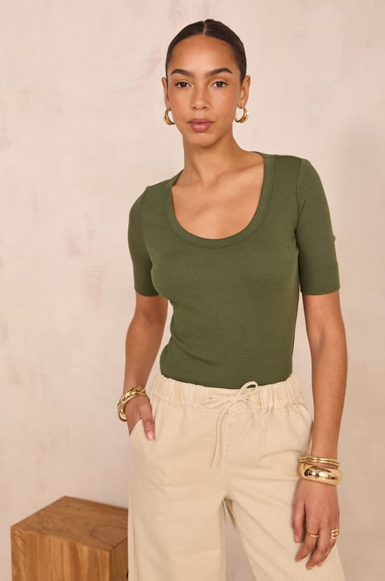 LANA short sleeve t-shirt;${refinementColor}