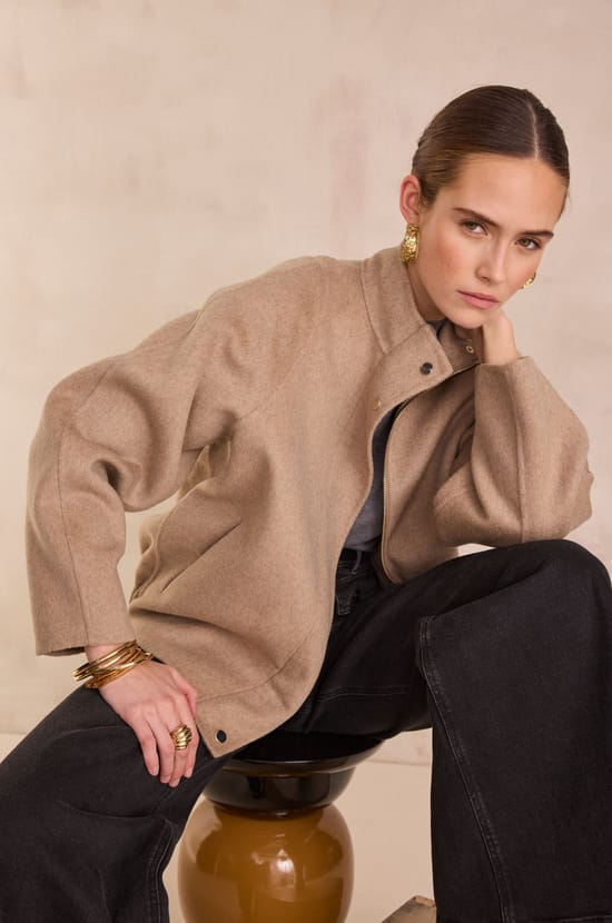 FELICITY wool jacket;${refinementColor}