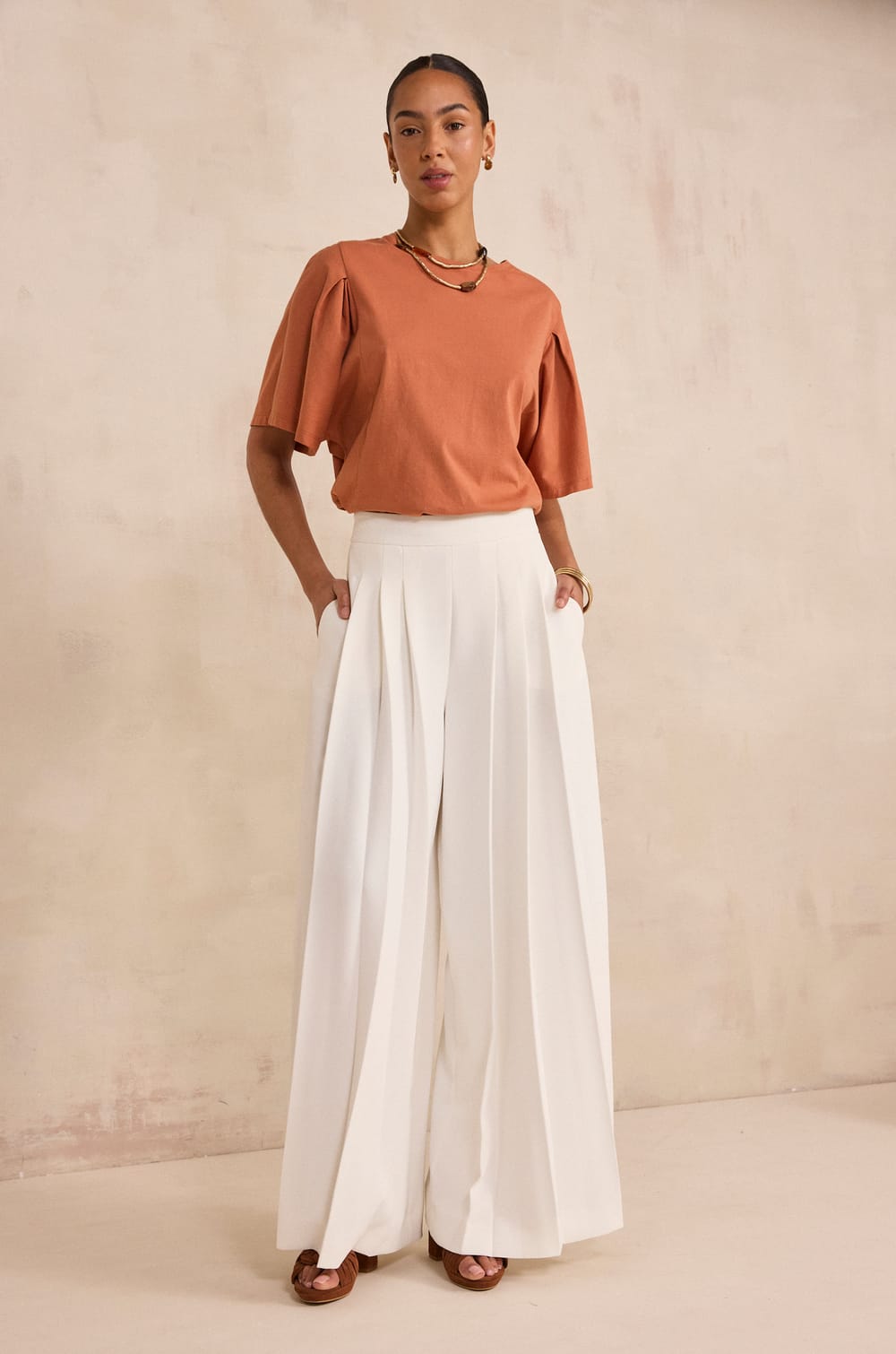 Pantalon extra large TIPHAINE;${refinementColor}