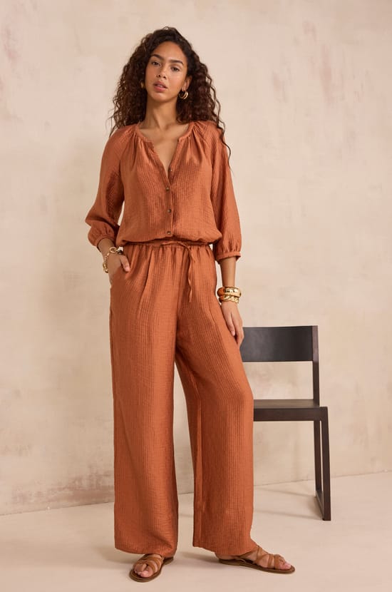 PRINCE wide pants;${refinementColor}