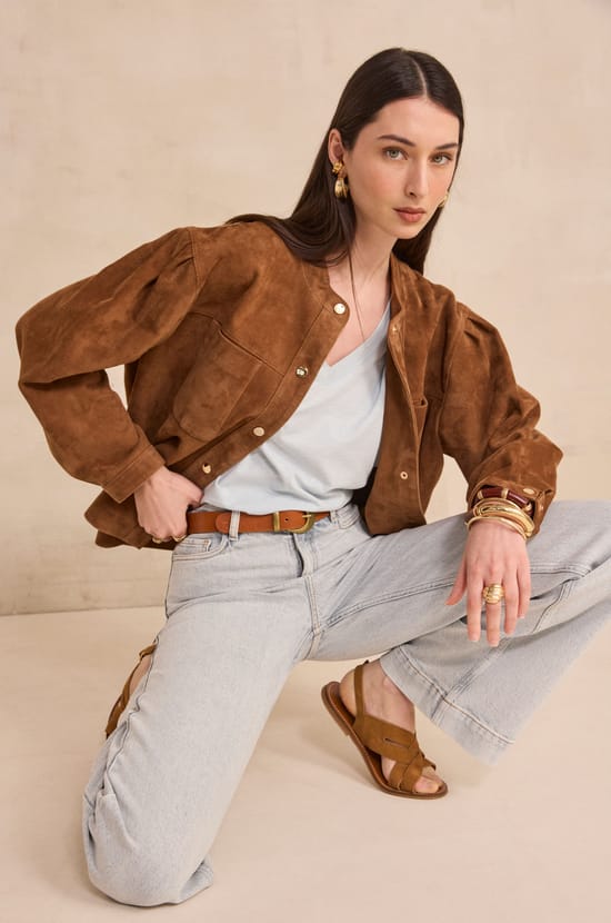 DELYA cotton t-shirt;${refinementColor}