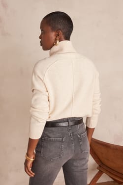 CELESTIN 100% wool turtleneck jumper;${refinementColor}