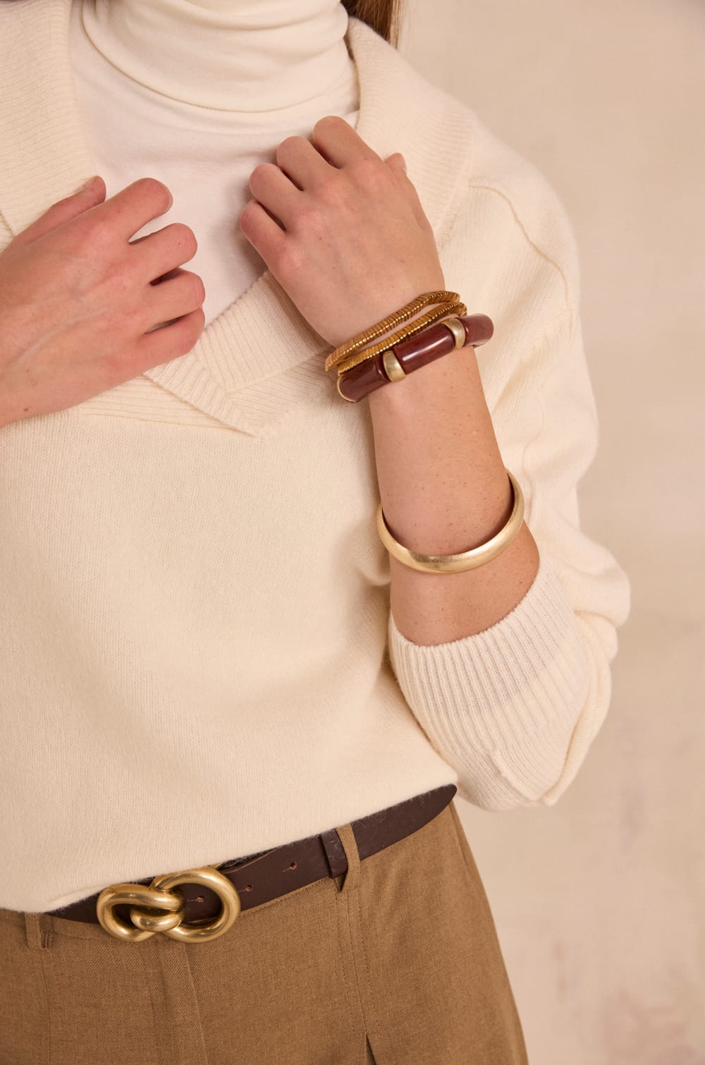 Long sleeve wool sweater AUGUSTE;${refinementColor}