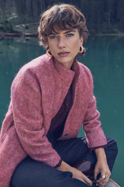 LAMIA wool coat;${refinementColor}