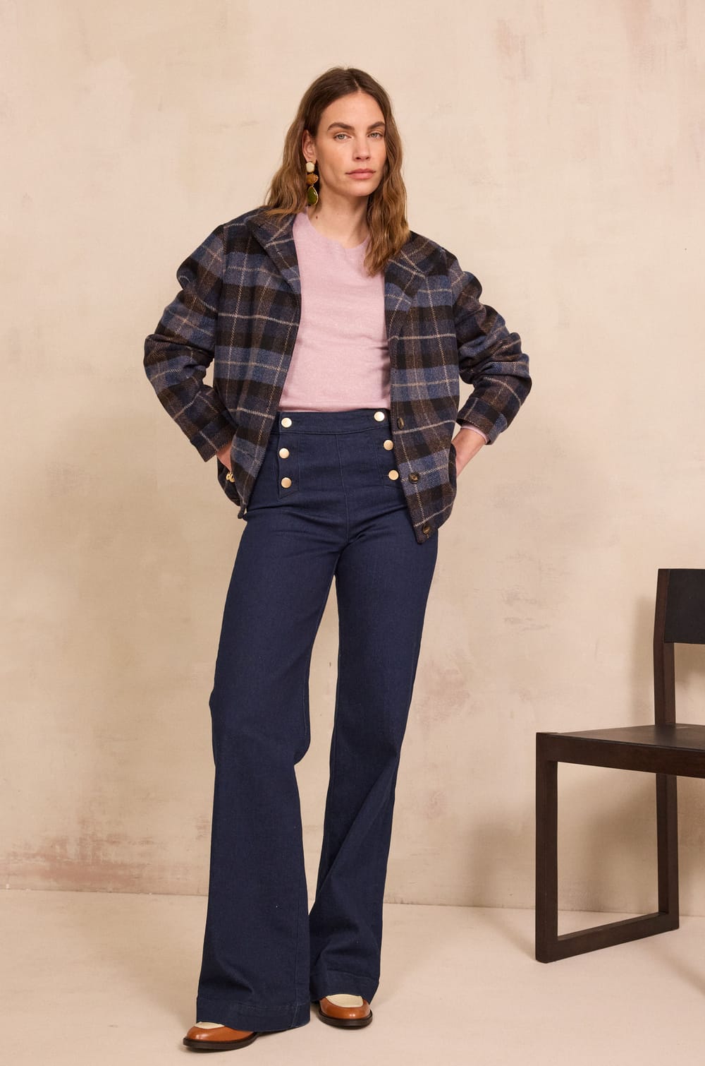 Fine long-sleeved cashmere sweater PRINCE;${refinementColor}