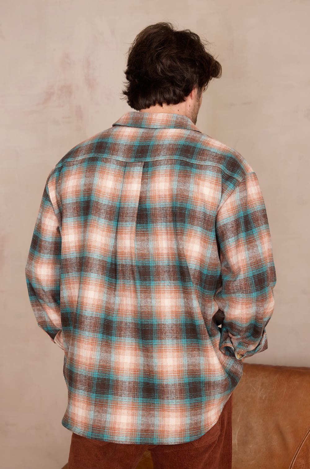 Unisex NOMADE checkered cotton shirt;${refinementColor}