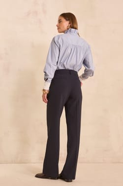 LOUISON wide marine pants;${refinementColor}