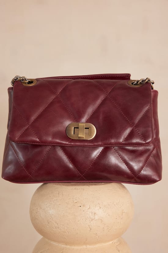 GABY leather bag;${refinementColor}