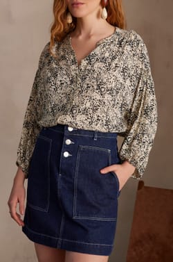 Blouse PROMISE imprim&eacute;e;${refinementColor}