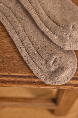 Chaussettes WINTER côtelées;${refinementColor}