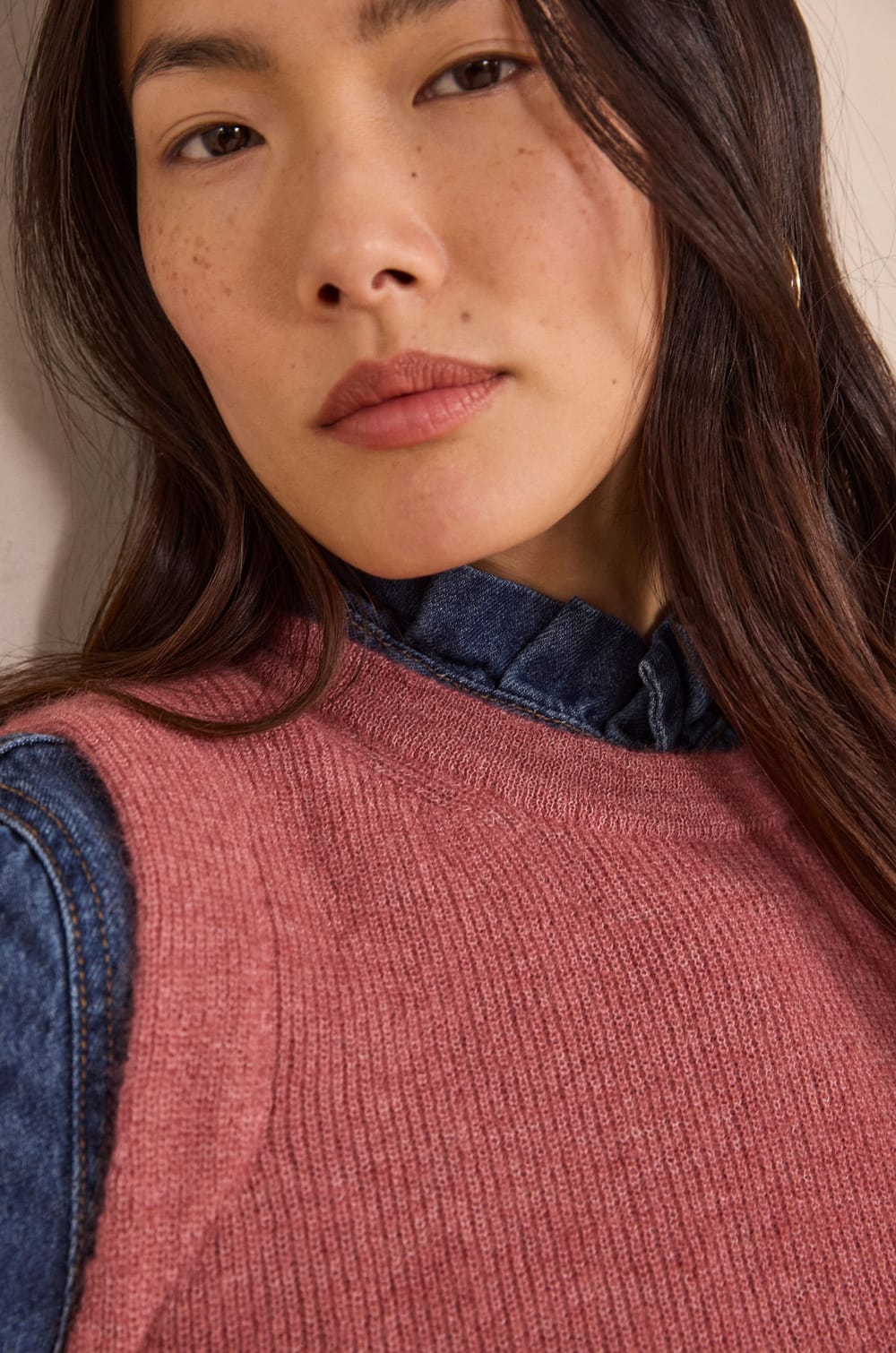 PERRY sleeveless pullover;${refinementColor}