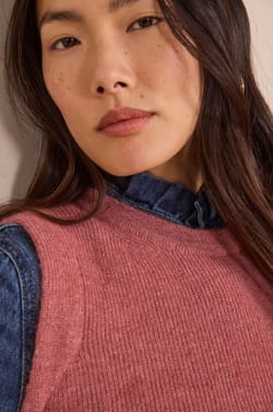 PERRY sleeveless pullover;${refinementColor}