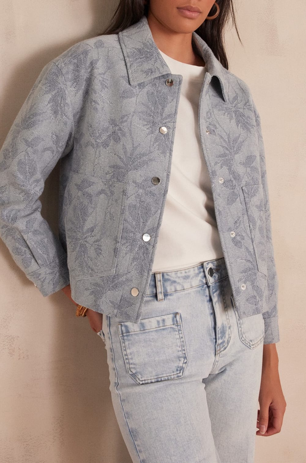 Veste COLOMBE en coton;${refinementColor}