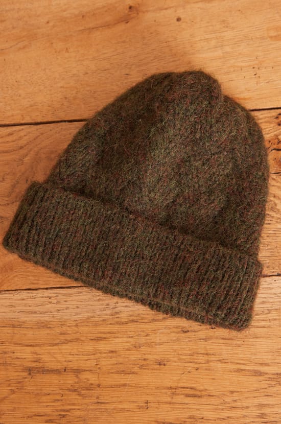 HADAMO cable knit hat;${refinementColor}