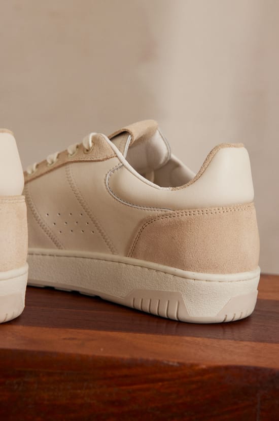 VELORA leather trainers;${refinementColor}