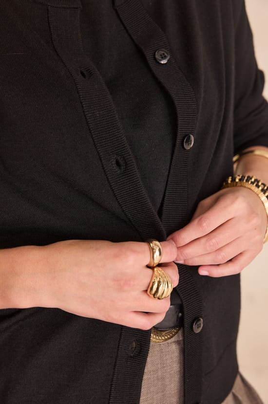 PAYTON long-sleeved cardigan;${refinementColor}